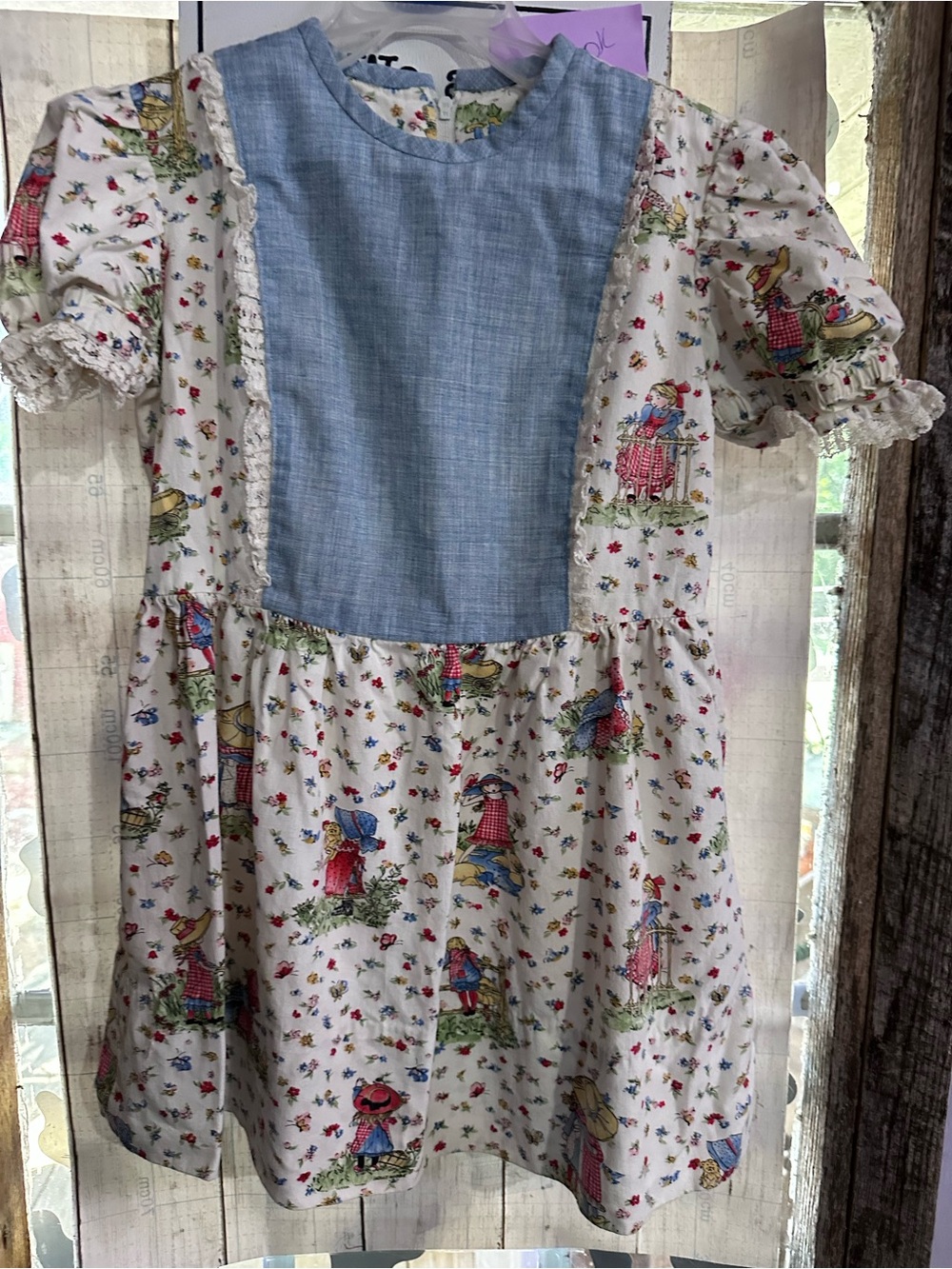 Vintage  Floral Prairie Dress